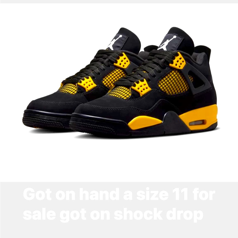Size 11 jordan 4 s new